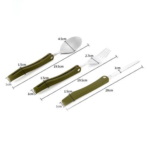 قاشق و چنگال مسافرتی کد 50 قاشق و چنگال مسافرتی کد 50