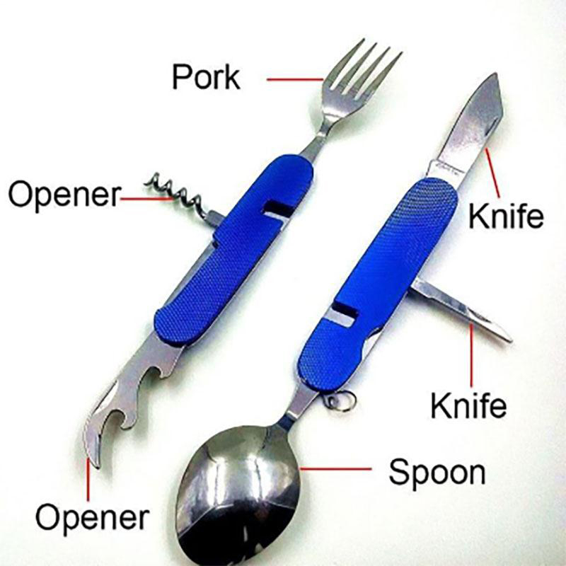 قاشق و چنگال مسافرتی کد 60 قاشق و چنگال مسافرتی کد 60