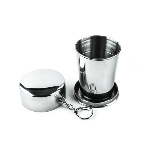 لیوان-استیل-مسافرتی-مدل-تاشو-6-8-سنتیمتر لیوان استیل تاشو مسافرتی